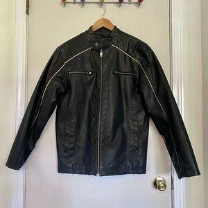 Arizona Jean Company Vintage Black Leather Jacket